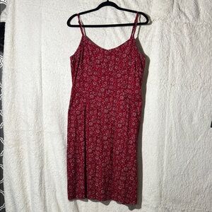 Ann Taylor Loft Red Bandana Sun Dress